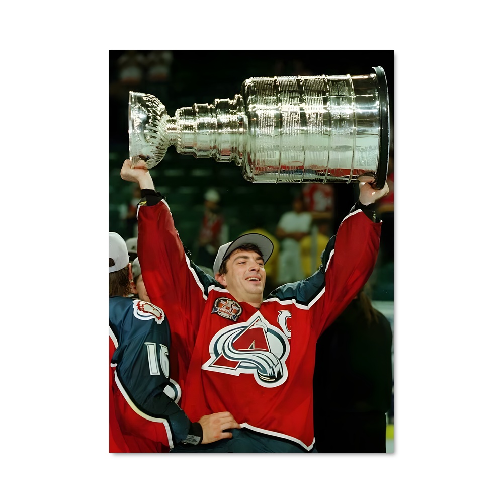 Poster La Gloire de Sakic – affiche Hockey sur glace
